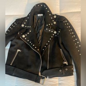 Black Studded Tobi Jacket